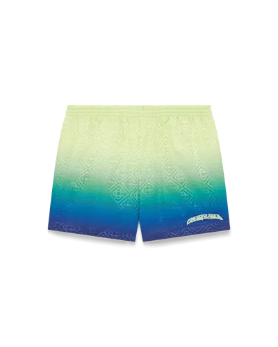 Casablanca Paris Gradient Swim Shorts In Multi