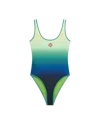 Casablanca Paris Gradient Swimsuit In Green