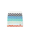 Casablanca Paris Gradient Wave Crochet Skirt In Multi
