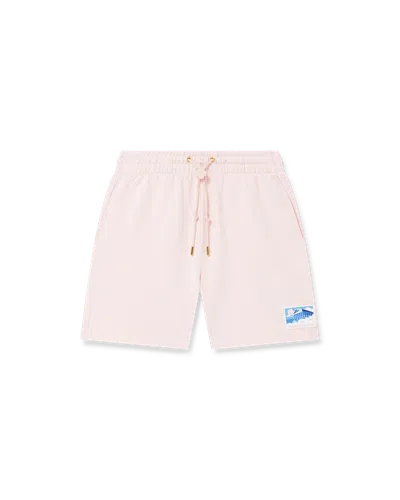 Casablanca Paris Greek Temple Sweatshorts In Pink