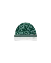 Casablanca Paris Heart Monogram Beanie By  In Green