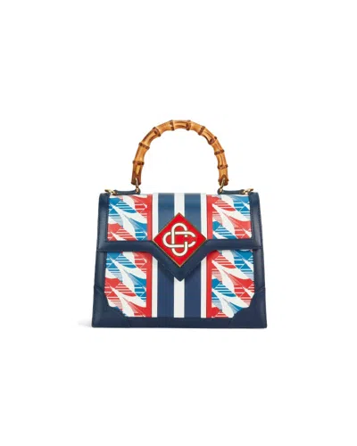 Casablanca Paris Houndstooth Jeanne Bag By  In Multi