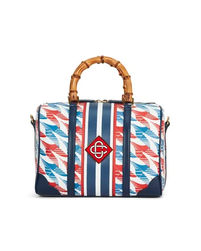 Casablanca Paris Houndstooth Weekender Bag By  In Multi