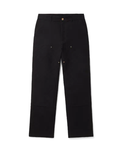 Casablanca Paris Jacquard Cargo Trousers In Multi