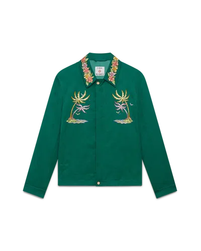 Casablanca Paris Jacquard Diamond Monogram Jacket In Multi