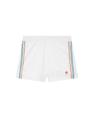 Casablanca Paris Jacquard Monogram Football Shorts In Multi
