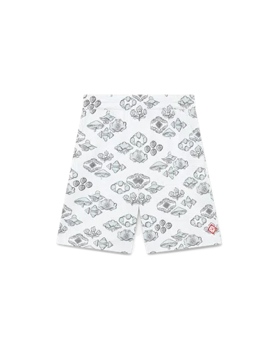 Casablanca Paris Jacquard Motif Track Shorts In Multi