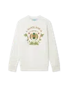 Casablanca Paris Joyaux D'afrique Tennis Club Sweatshirt In White