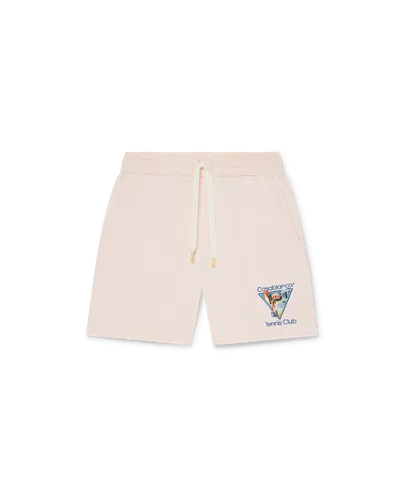 Casablanca Paris La Joueuse Sweatshorts In Pink