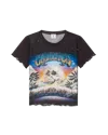 Casablanca Paris La Prémonition Mesh Short-sleeve T-shirt In Black In Black