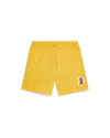 Casablanca Paris L'arche De Jour Patch Sweatshorts In Yellow
