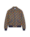 Casablanca Paris L'arche De Nuit Jacquard Bomber Jacket In Multi