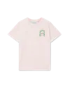 Casablanca Paris L'arche De Tennis T-shirt In Pink