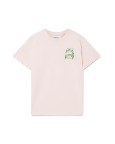 Casablanca Paris L'arche De Tennis T-shirt In Multi