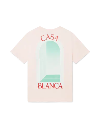 Casablanca Paris L'arche Short-sleeve T-shirt In Multi