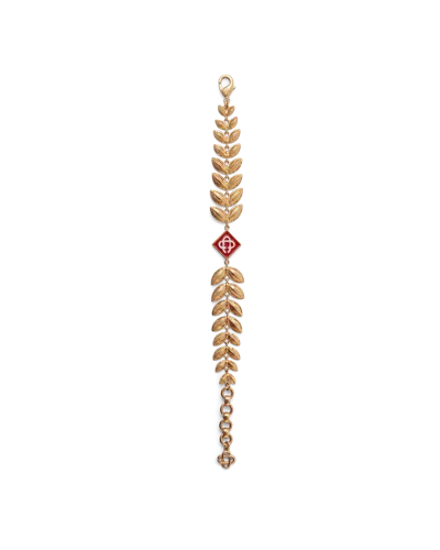 Casablanca Paris Laurel Leaf Bracelet By  In Multi
