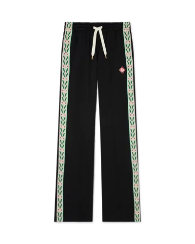 Casablanca Paris Laurel Panelled Sweatpants In Multi