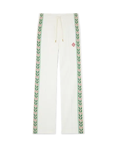 Casablanca Paris Laurel Panelled Sweatpants In Multi
