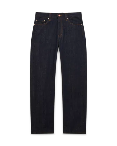 Casablanca Paris Laurel Selvedge Denim Jeans In Blue