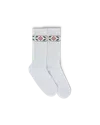Casablanca Paris Laurel Sport Socks In White In White
