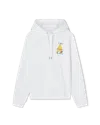 Casablanca Paris Le Triomphe De Tennis Hooded Sweatshirt In Orange In Orange