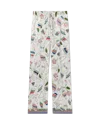 Casablanca Paris Le Vase Brise Silk Trousers In Multi