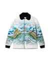 Casablanca Paris Le Vol Ideal Quilted Hunting Jacket In Multi