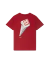Casablanca Paris Leaning Column Short-sleeve T-shirt In Red