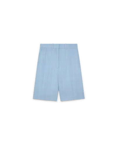 Casablanca Paris Light Blue Tailored Shorts