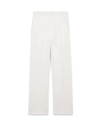 Casablanca Paris Linen Pleated Trousers In Multi