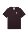 Casablanca Paris Logo Patch Short Sleeve T-shirt In Brown