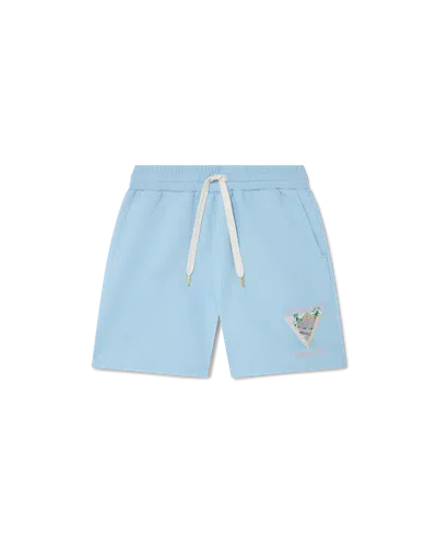Casablanca Paris Maison De Reve Sweatshorts In Blue