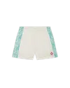 Casablanca Paris Maison Des Palmiers Track Shorts In White
