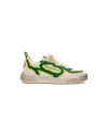 Casablanca Paris Men's Court Green Fade Sneaker In Green