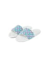 Casablanca Paris Women's Monogram Towelling Slider In Multi