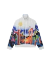 Casablanca Paris Midnight Acropolis Windbreaker Jacket In Blue In Multi