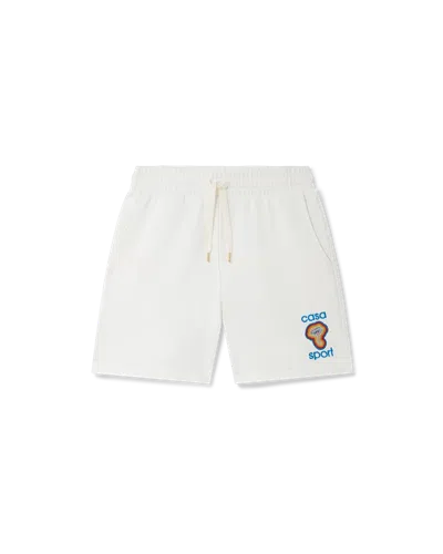 Casablanca Paris Mind Vibrations Sweatshorts In White