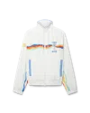 Casablanca Paris Casablanca Wave Zipped Track Jacket In White Polyester In White