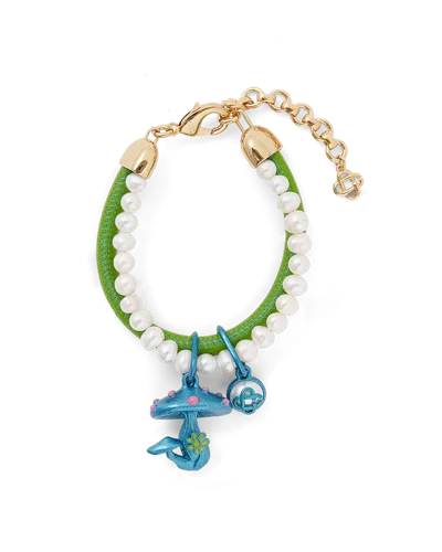 Casablanca Paris Mini Mushroom Bracelet By  In Multi