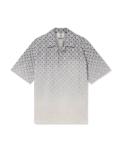 Casablanca Paris Monogram Gradient Short-sleeve Shirt In Multi