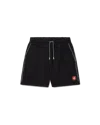 Casablanca Paris Monogram Jacquard Towelling Shorts In Black