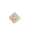 Casablanca Paris Monogram Logo Stud Earrings By  In Multi