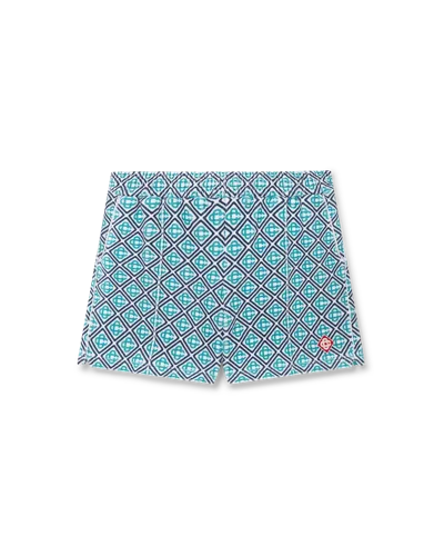 Casablanca Paris Monogram Towelling Shorts In Multi