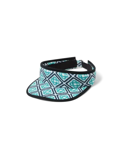 Casablanca Paris Monogram Towelling Visor By  In Multi