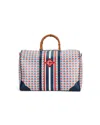 Casablanca Paris Monogram Weekender Bag By  In Multi