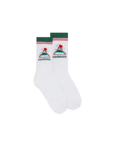 Casablanca Paris Montagne Ondulee Socks In Multi