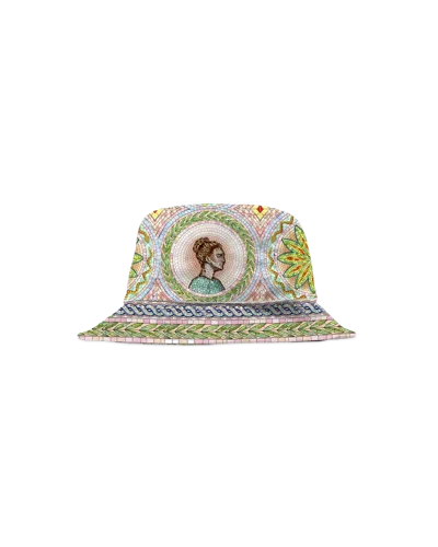 Casablanca Paris Mosaics Greques Bucket Hat In Multi