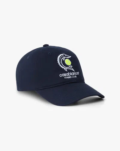 Casablanca Paris Navy Casa Kaspia New York Tennis Club Cap By  In Blue