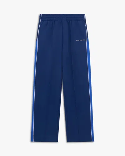 Casablanca Paris Navy Cyber Tricot Track Pants In Blue