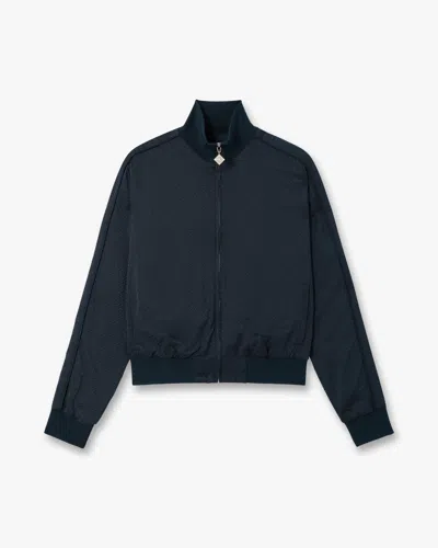 Casablanca Paris Navy Monogram Track Jacket In Multi